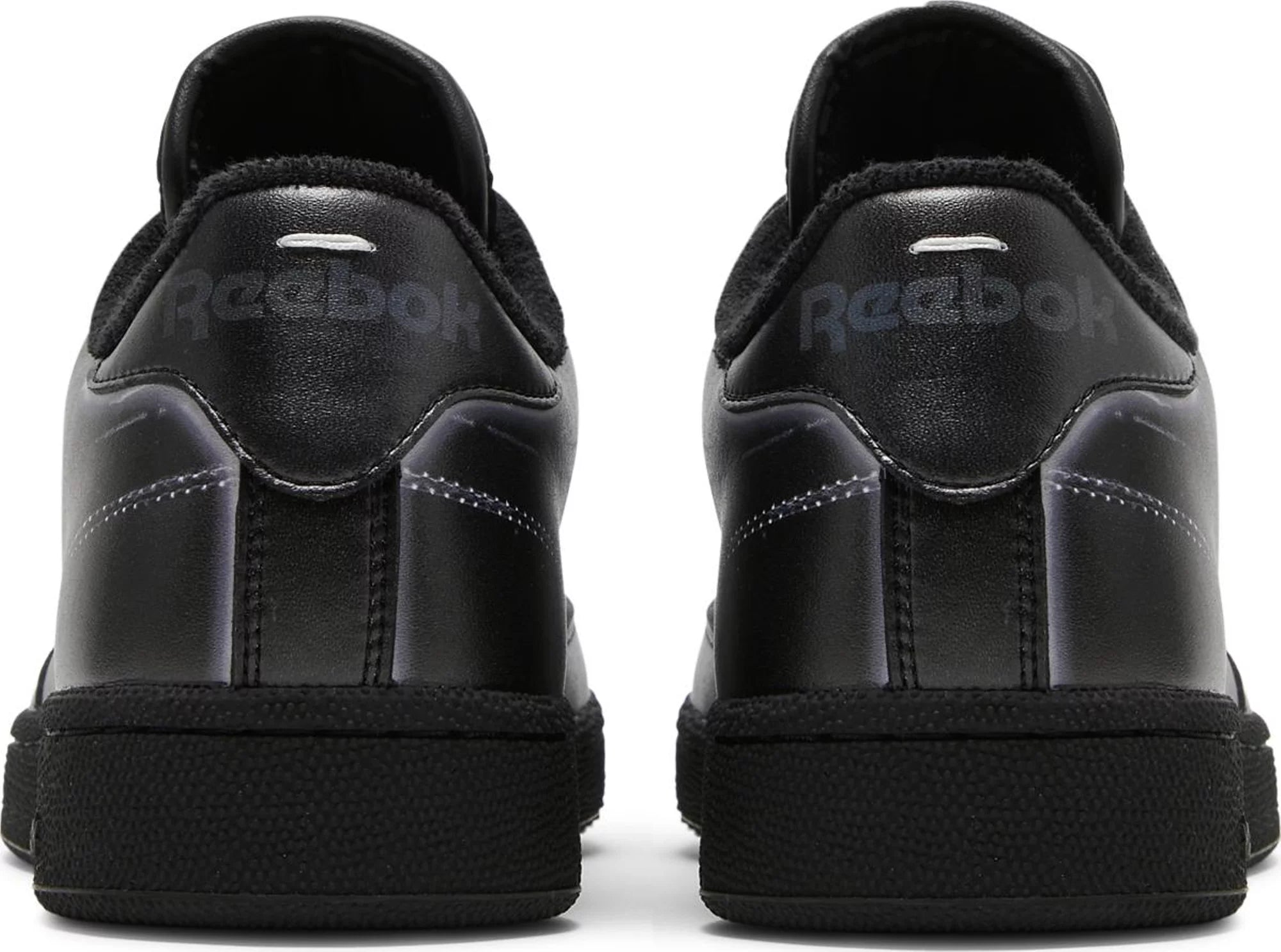 [H02361] Mens Reebok CLUB C 'MAISON MARGIELA BLACK'