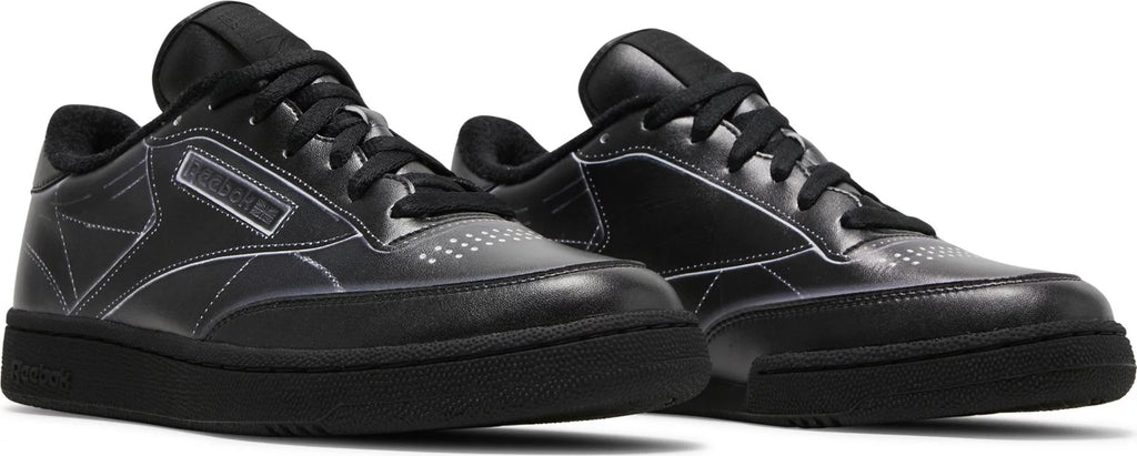 [H02361] Mens Reebok CLUB C 'MAISON MARGIELA BLACK'