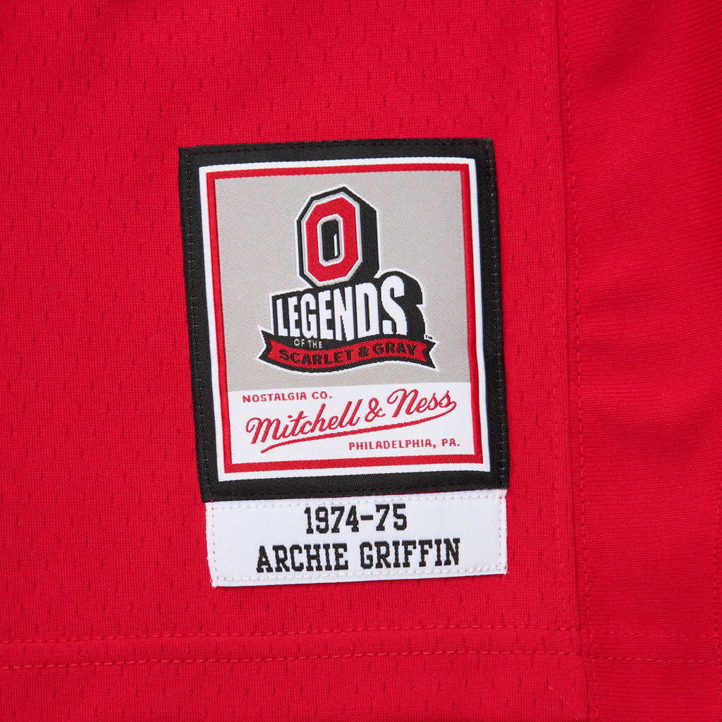 MENS MITCHELL & NESS NCAA DARK JERSEY OHIO STATE 1974 ARCHIE GRIFFIN