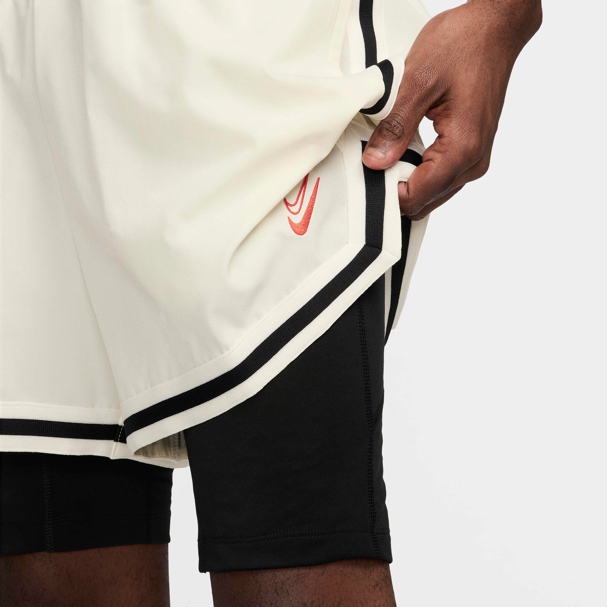 [FN8096-133] MENS NIKE KEVIN DURANT 4" DNA 2-IN-1 BASKETBALL SHORTS