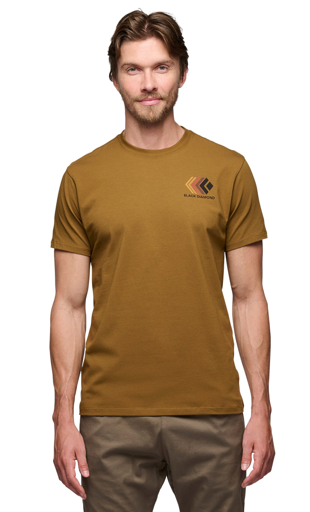[AP7524407001] MENS BLACK DIAMOND FADED SS SHORT SLEEVE T-SHIRT TEE SHIRT