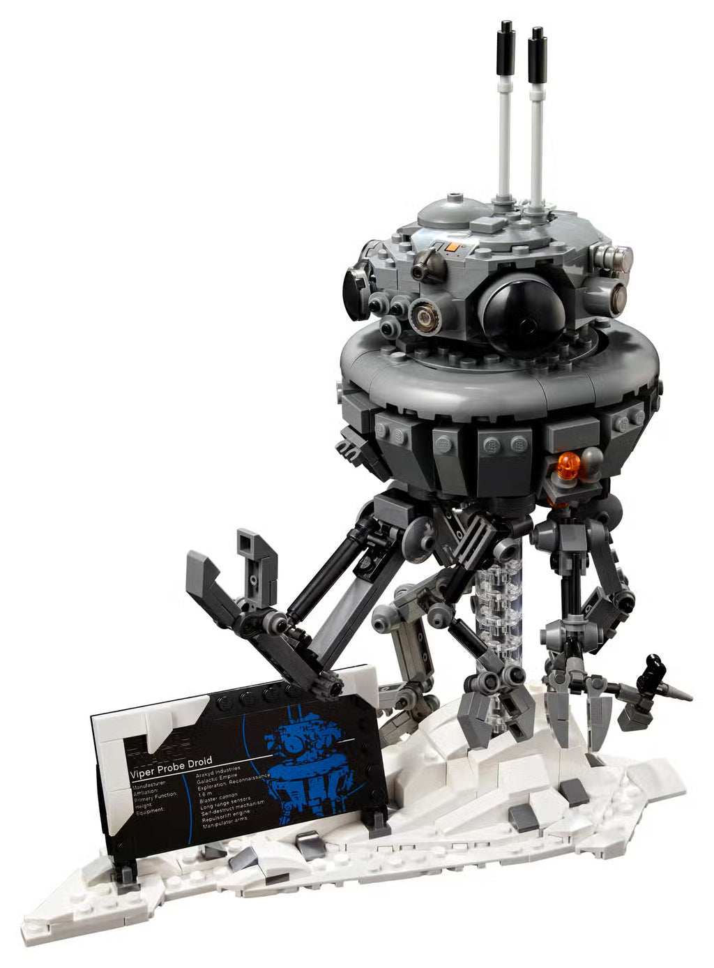 [75306_IMPERIAL] LEGO Star Wars Imperial Probe Droid Collectible Building Toy