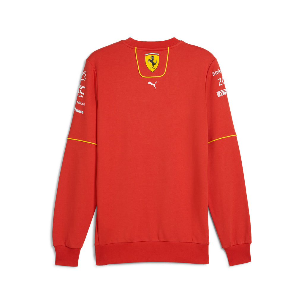 [763599-01] MENS PUMA SF SCUDERIA FERRARI TEAM CREW NECK SWEATSHIRT