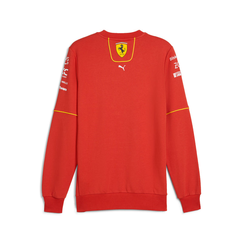 [763599-01] MENS PUMA SF SCUDERIA FERRARI TEAM CREW NECK SWEATSHIRT