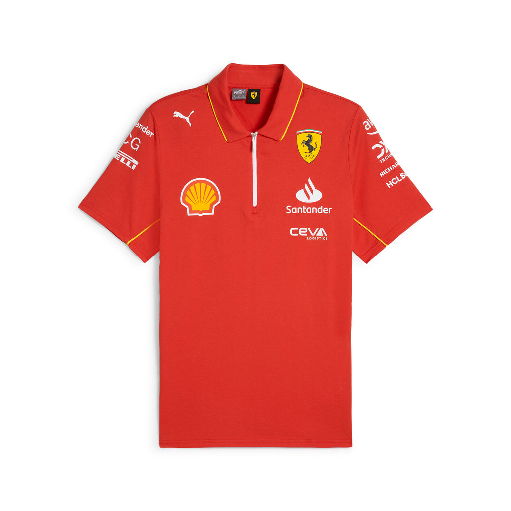 [763602-01] MENS PUMA SF SCUDERIA FERRARI TEAM POLO