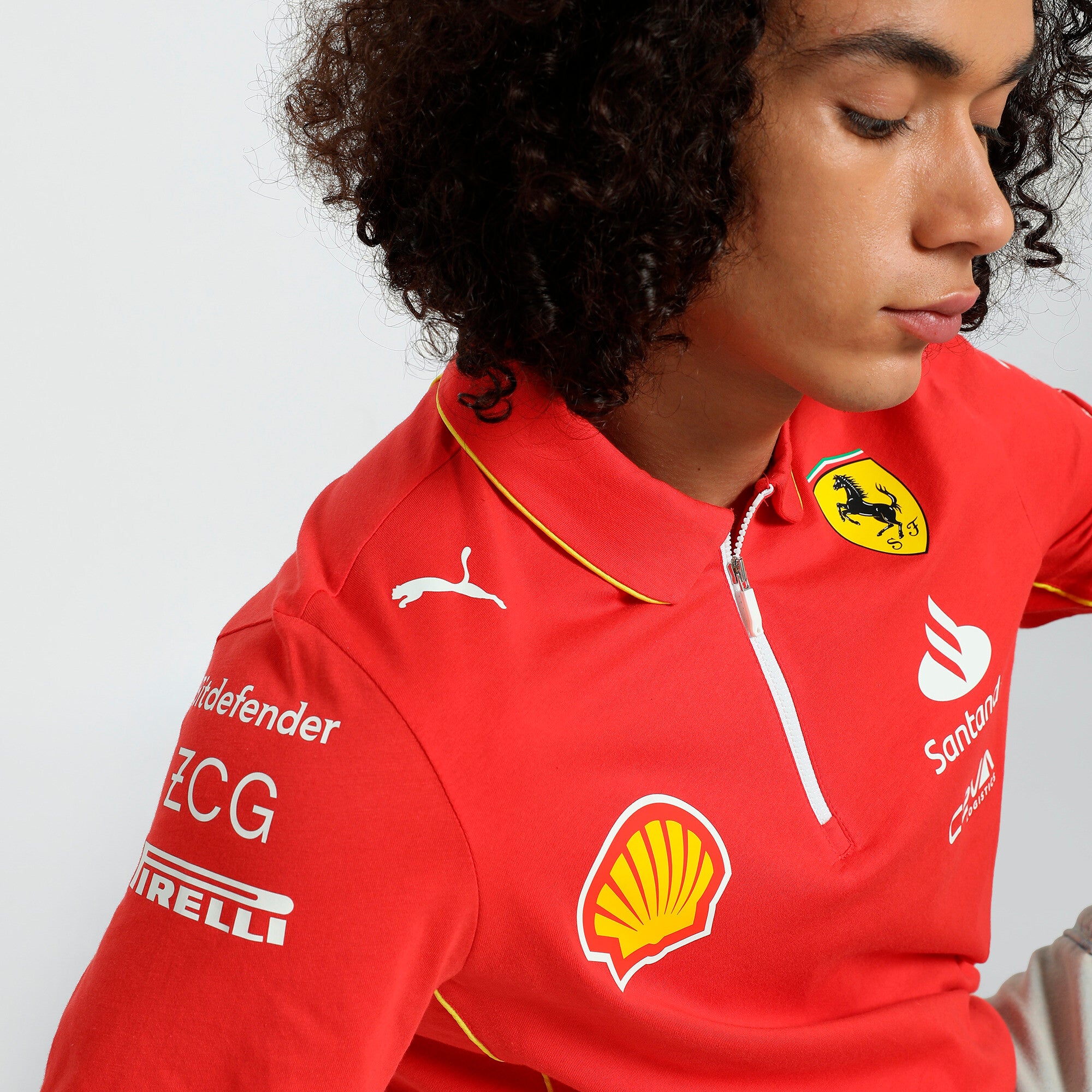[763602-01] MENS PUMA SF SCUDERIA FERRARI TEAM POLO