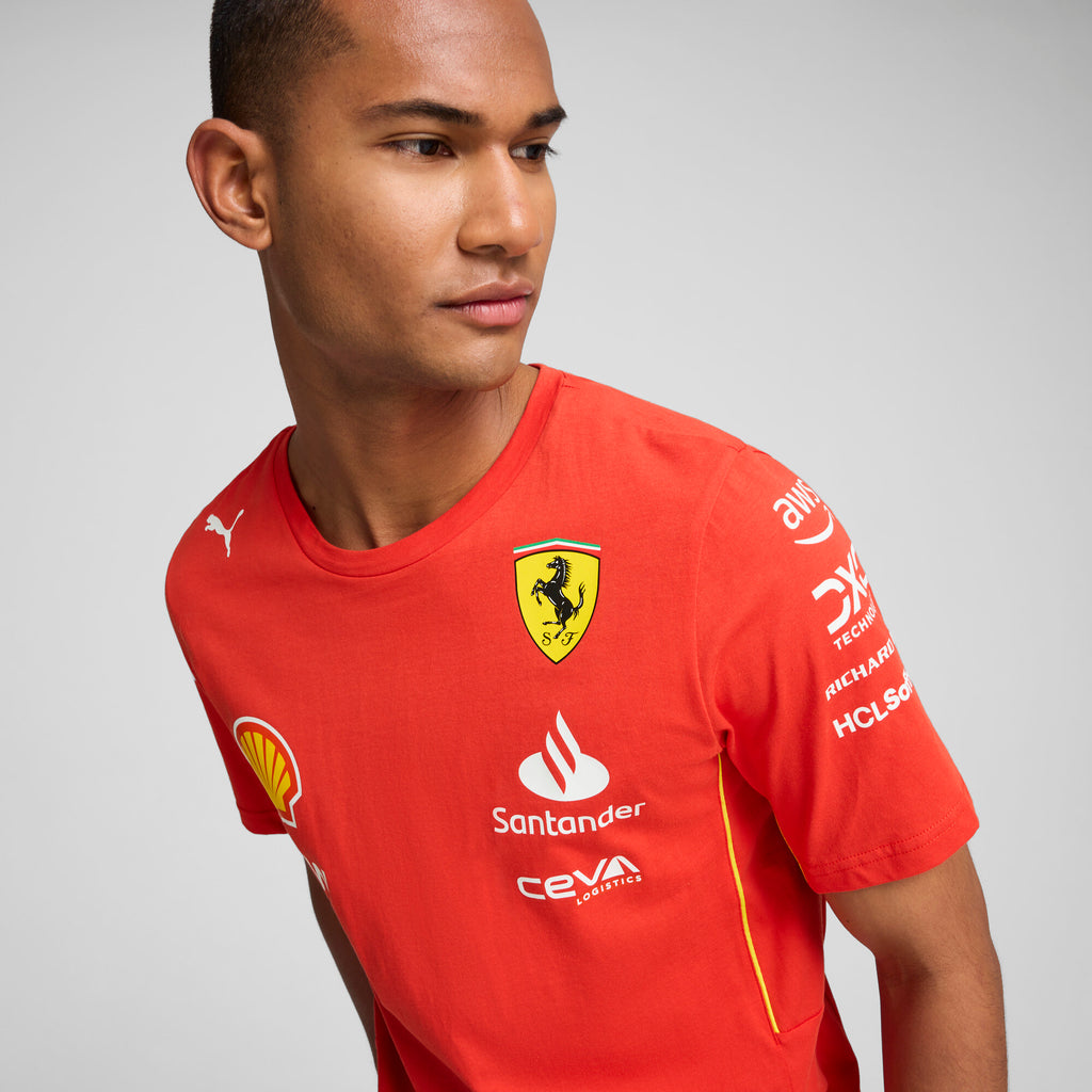 [763604-01] MENS PUMA SF SCUDERIA FERRARI SAINZ TEE