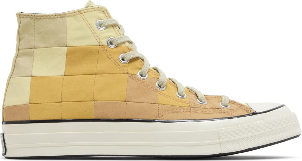 [170683C] Mens Converse CHUCK TAYLOR ALL-STAR 70 HI 'PLANT COLOR PATCHWORK GRAVEL EGRET'