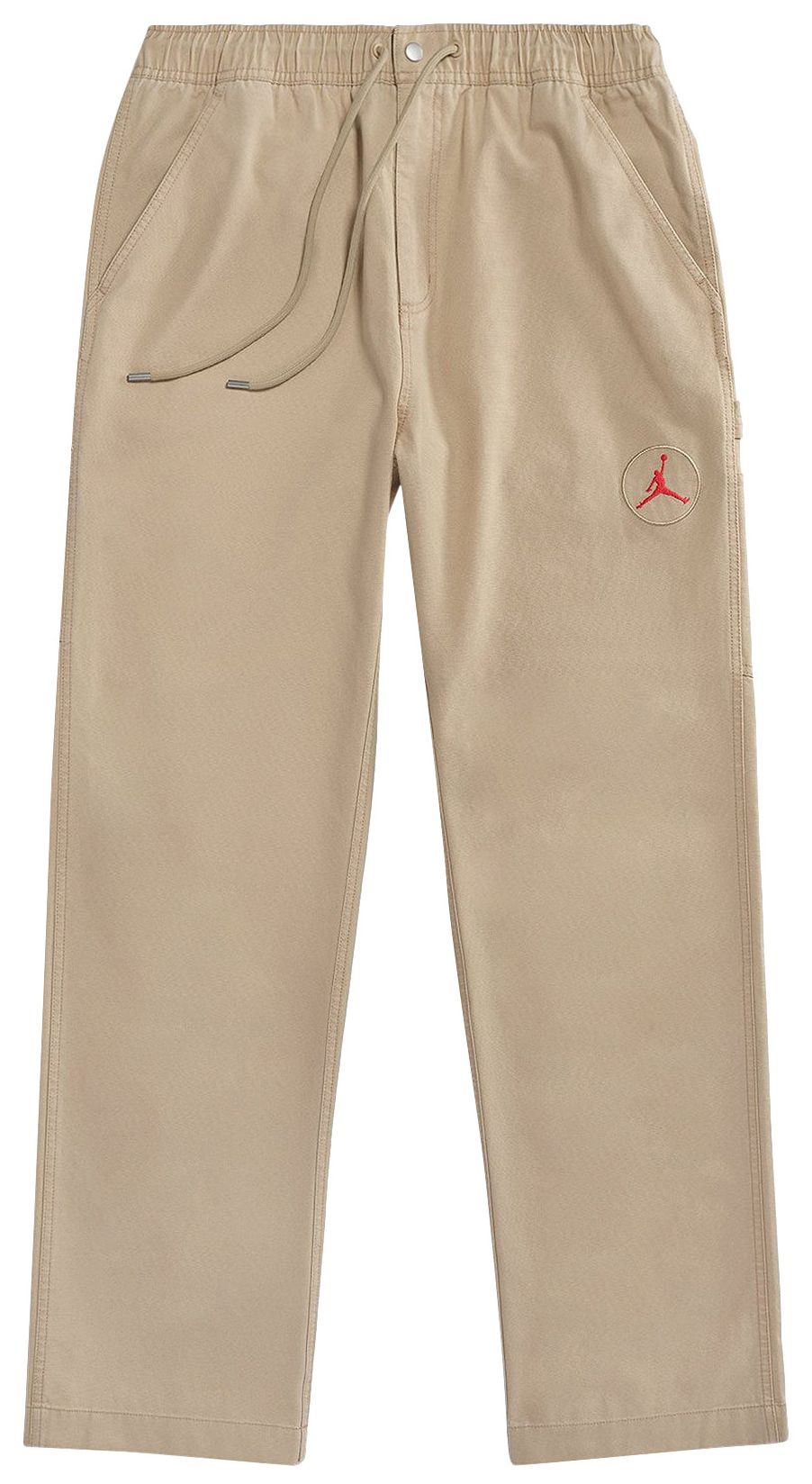 [DD4778-201] MENS AIR JORDAN X TRAVIS SCOTT CACTUS JACK CANVAS PANTS 'DESERT KHAKI'