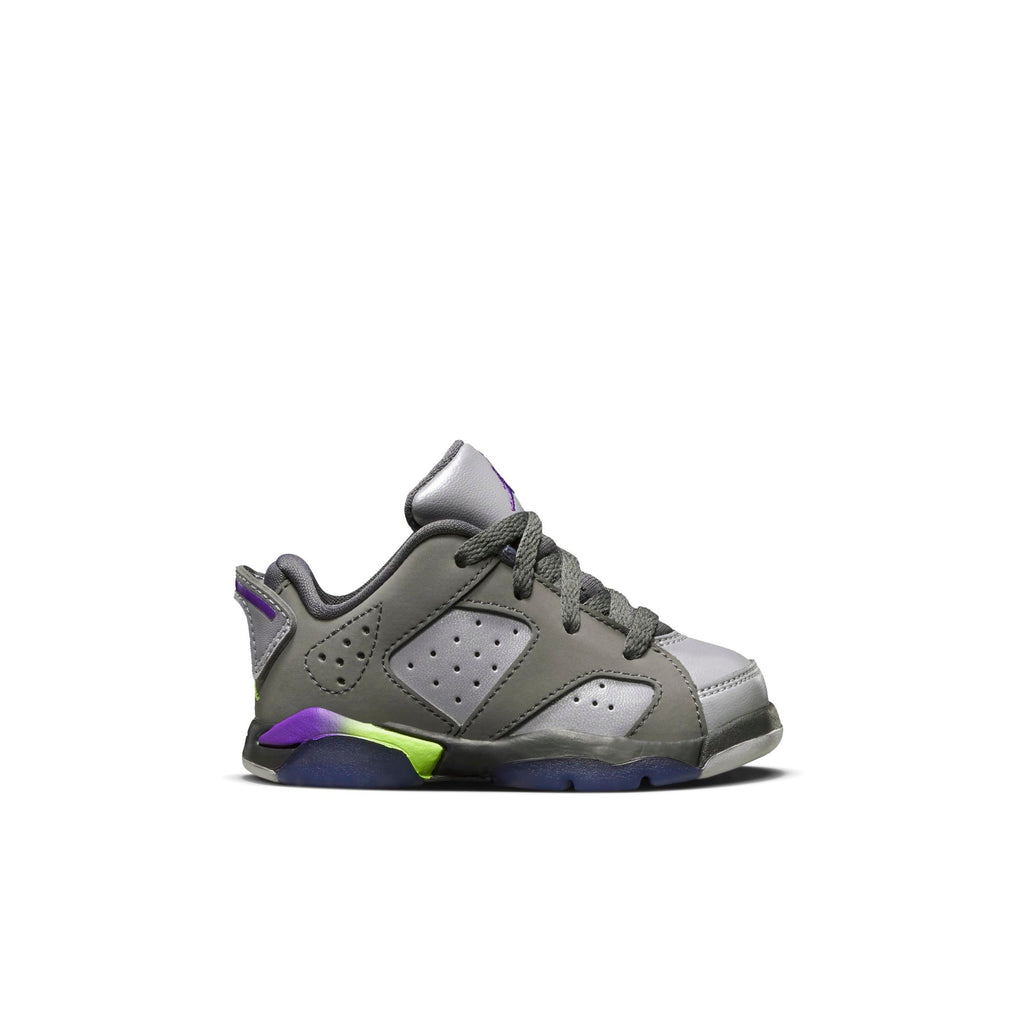 [768885-008] Toddlers Air Jordan Retro 6 Low 'Dark Grey Dark Grey' (TD)