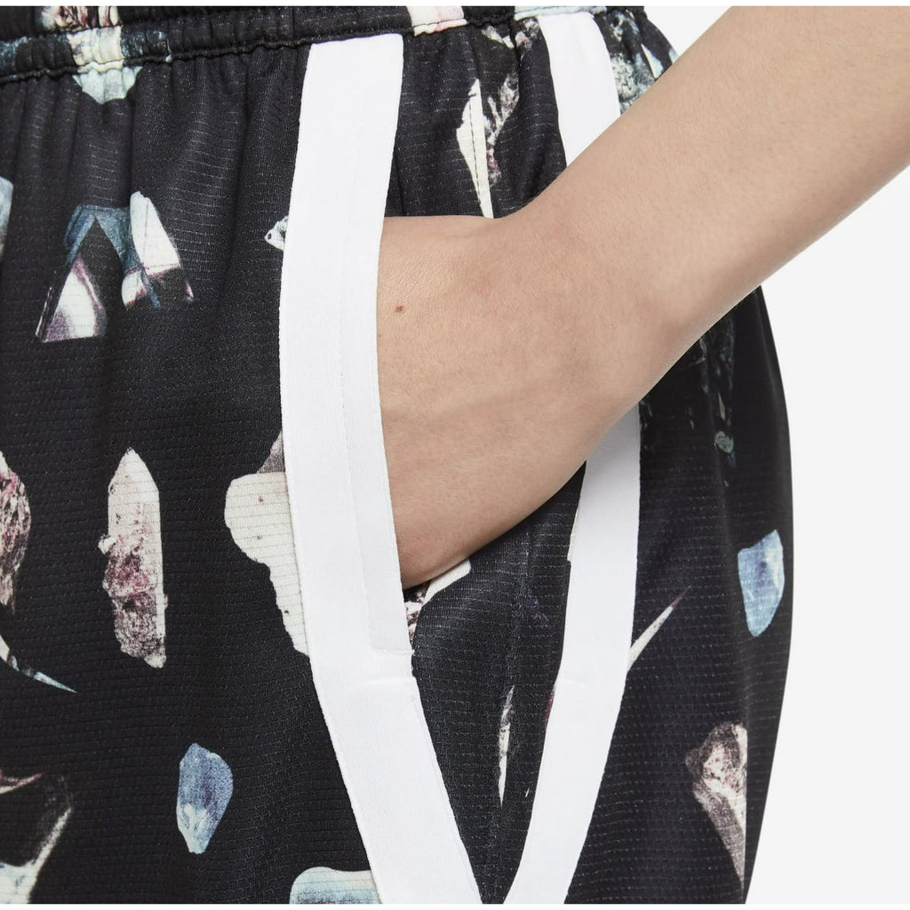 [DR2966-011] WOMENS NIKE FLY CROSSOVER PRINTED BASKETBALL SHORTS REFLECTIVE