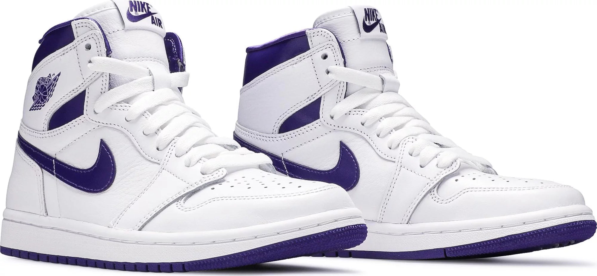 [CU0449-151] Preschool Air Jordan Retro 1 High OG 'Court Purple (2021)' (PS)