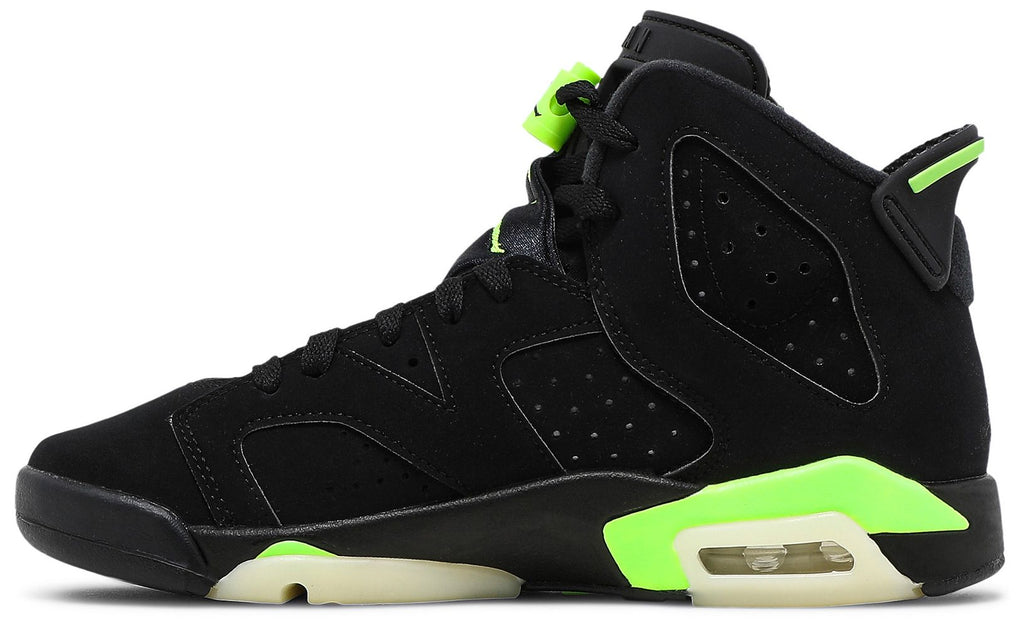 [384665-003] GRADE SCHOOL AIR JORDAN RETRO 6 'ELECTRIC GREEN' (GS)