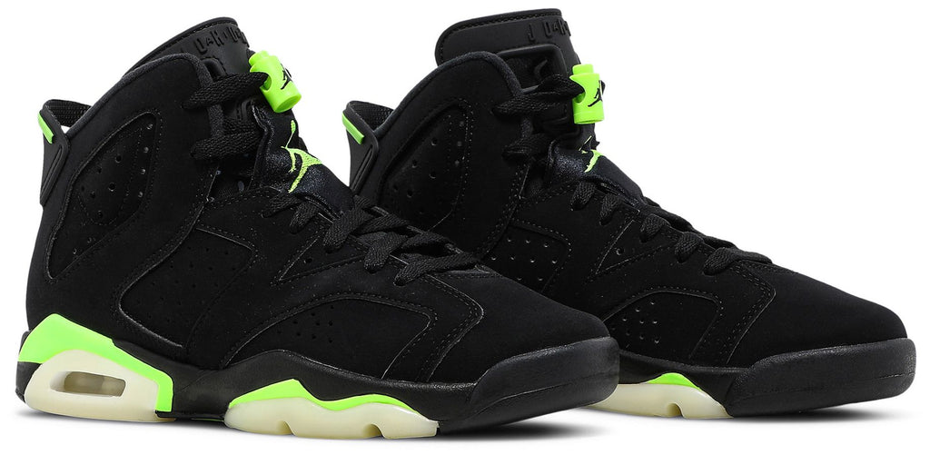 [384665-003] GRADE SCHOOL AIR JORDAN RETRO 6 'ELECTRIC GREEN' (GS)