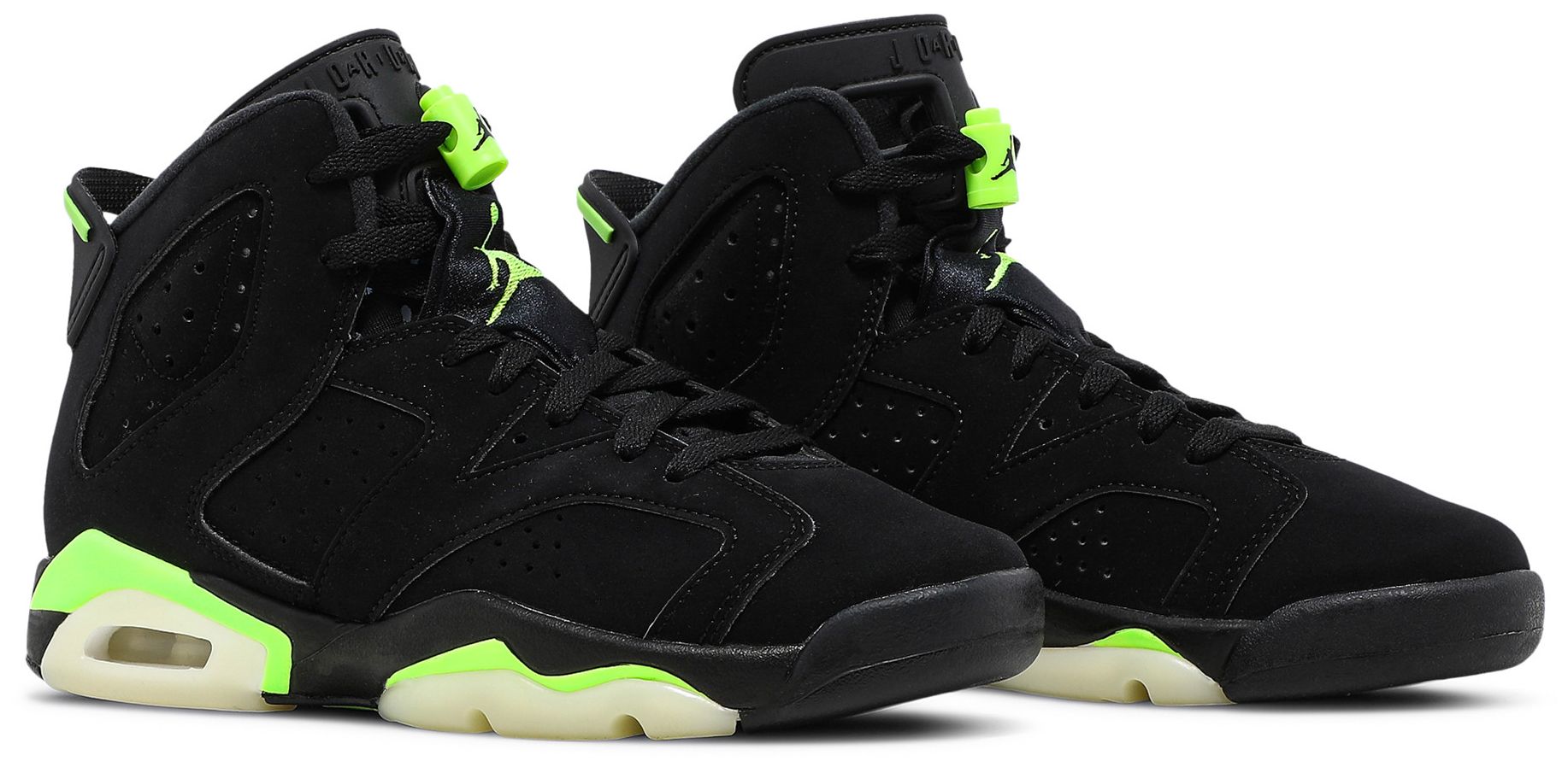 [384665-003] GRADE SCHOOL AIR JORDAN RETRO 6 'ELECTRIC GREEN' (GS)