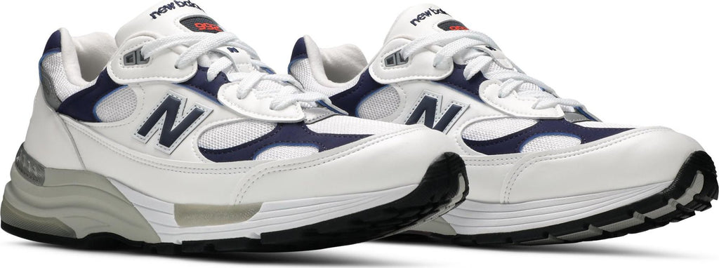 [M992EC] Mens New Balance 992 'WHITE NAVY'