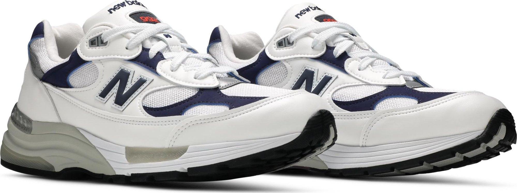 [M992EC] Mens New Balance 992 'WHITE NAVY'