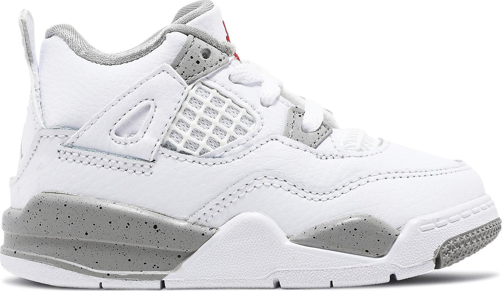 [BQ7670-100] Toddlers Air Jordan Retro 4 'White Oreo (2021)' (TD)