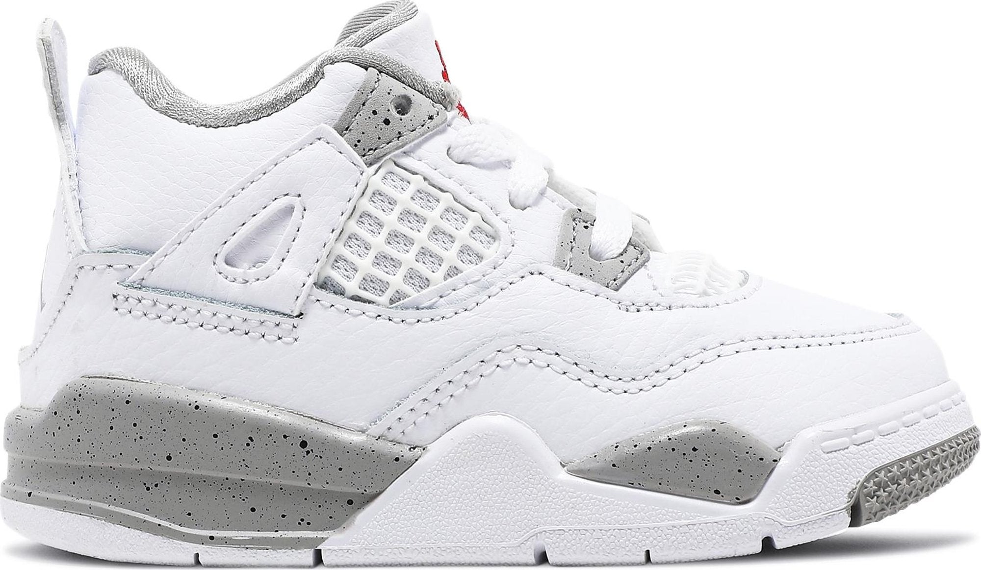 [BQ7670-100] Toddlers Air Jordan Retro 4 'White Oreo (2021)' (TD)