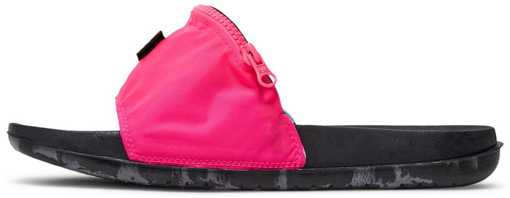 [DD6783-600] MENS NIKE OFFCOURT SLIDE FP BT 'HYPER PINK WHITE BLACK COPA'