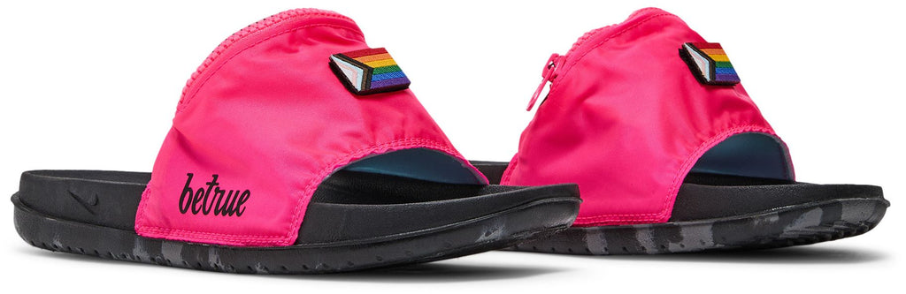 [DD6783-600] MENS NIKE OFFCOURT SLIDE FP BT 'HYPER PINK WHITE BLACK COPA'