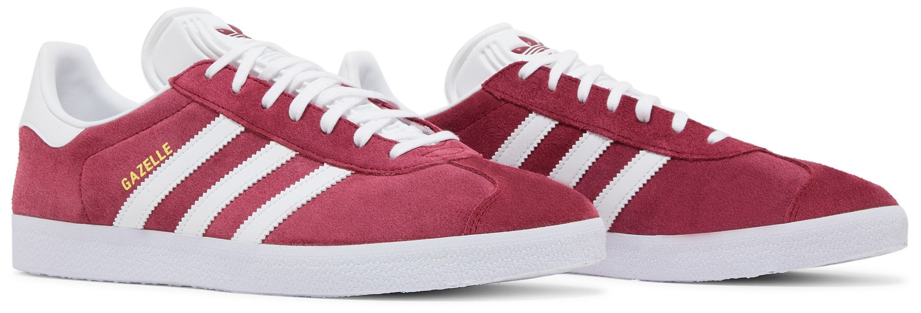 [B41645] MENS ADIDAS GAZELLE 'COLLEGIATE BURGUNDY WHITE'