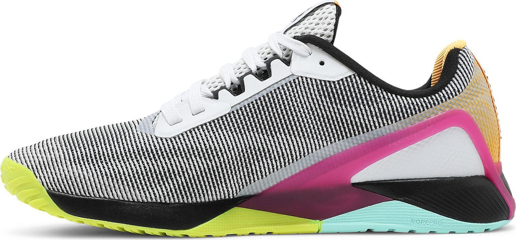 [H02864] Mens Reebok NANO X1 GRIT 'WHITE BLACK PURSUIT PINK'