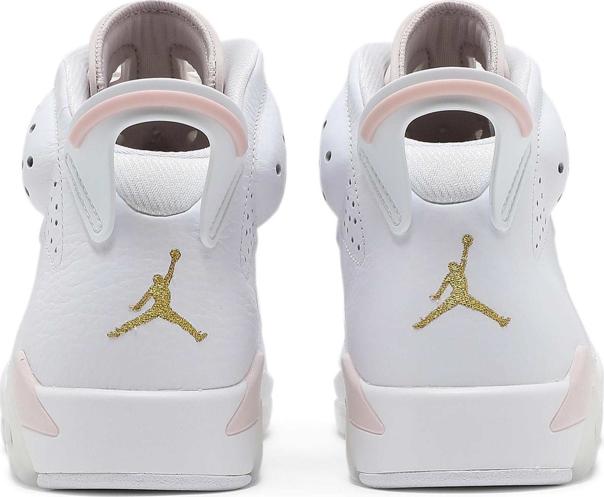 [DH9696-100] Womens Air Jordan Retro 6 'Gold Hoops' (Women's)