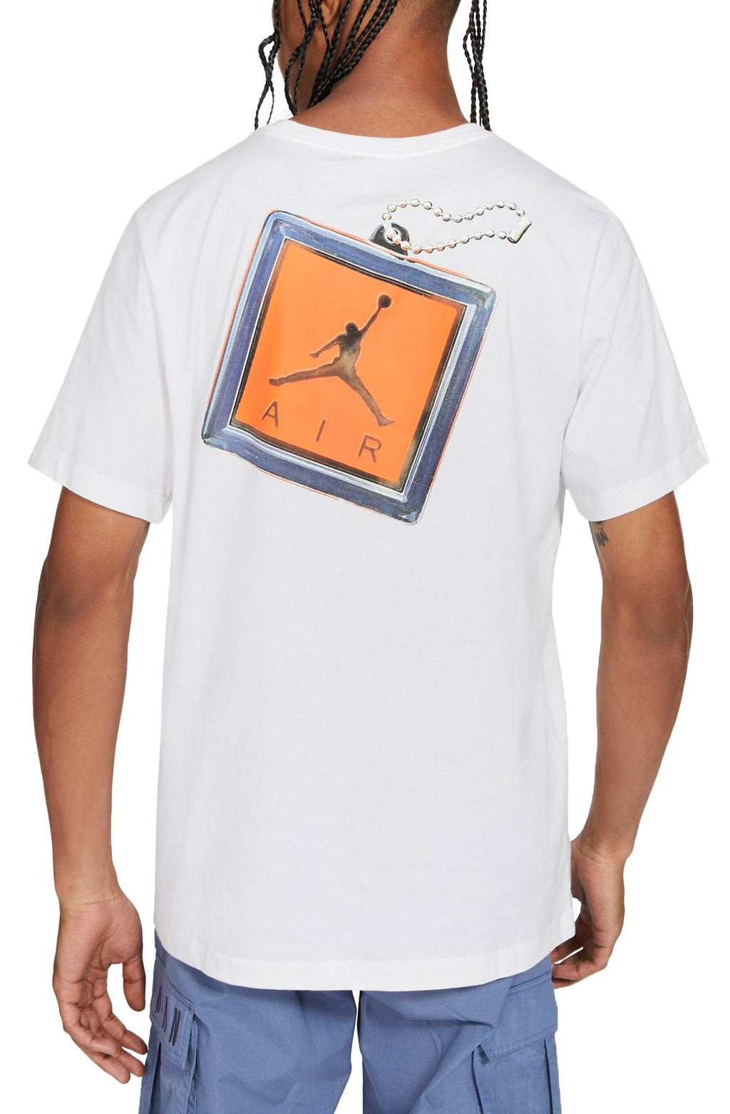 [CV5157-100] MENS AIR JORDAN KEYCHAIN SHORT SLEEVE TEE SHIRT