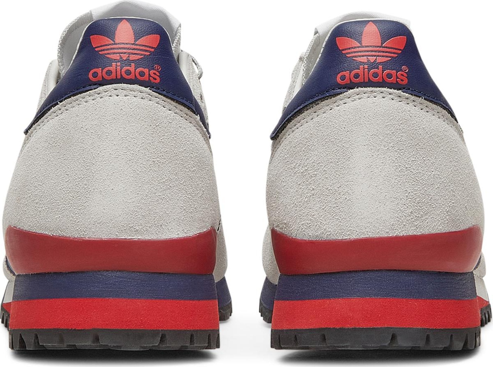 [H03884] Mens Adidas Hoylake SPZL 'Grey Power Red'