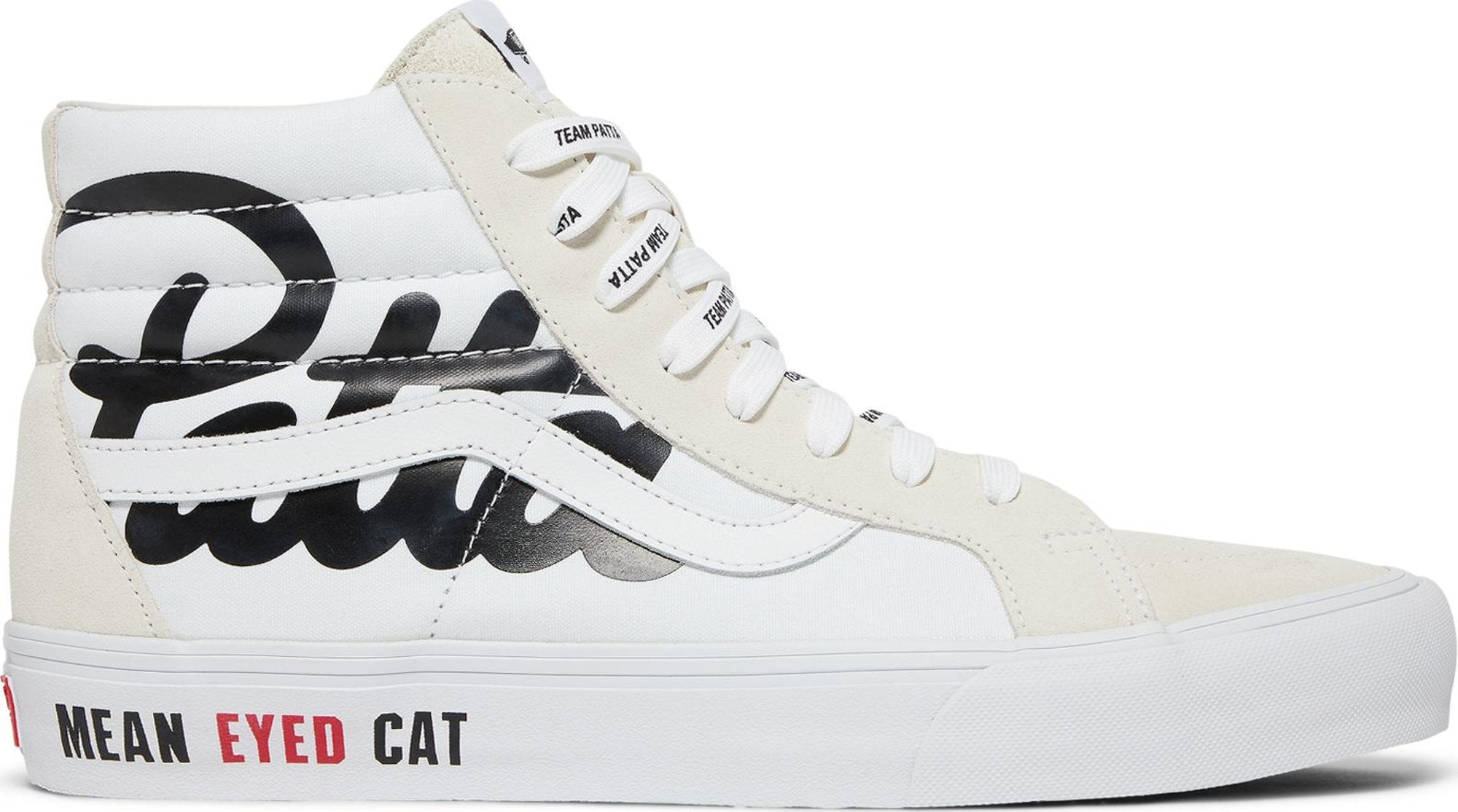 [VN0A4BVH5WW] Mens Vans PATTA X VAULT SK8-HI REISSUE VLT LX 'MEAN EYED CAT