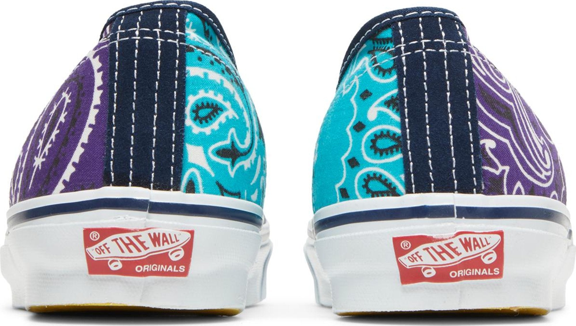 [VN0A4BV99R9] Mens Vans BEDWIN & THE HEARTBREAKERS X AUTHENTIC 'BANDANA PACK - MULTI B'