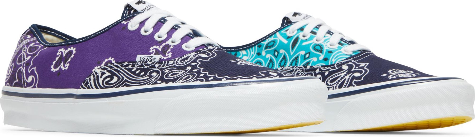 [VN0A4BV99R9] Mens Vans BEDWIN & THE HEARTBREAKERS X AUTHENTIC 'BANDANA PACK - MULTI B'