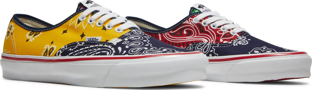 [VN0A4BV99QX] Mens Vans BEDWIN & THE HEARTBREAKERS X AUTHENTIC 'BANDANA PACK - MULTI A'