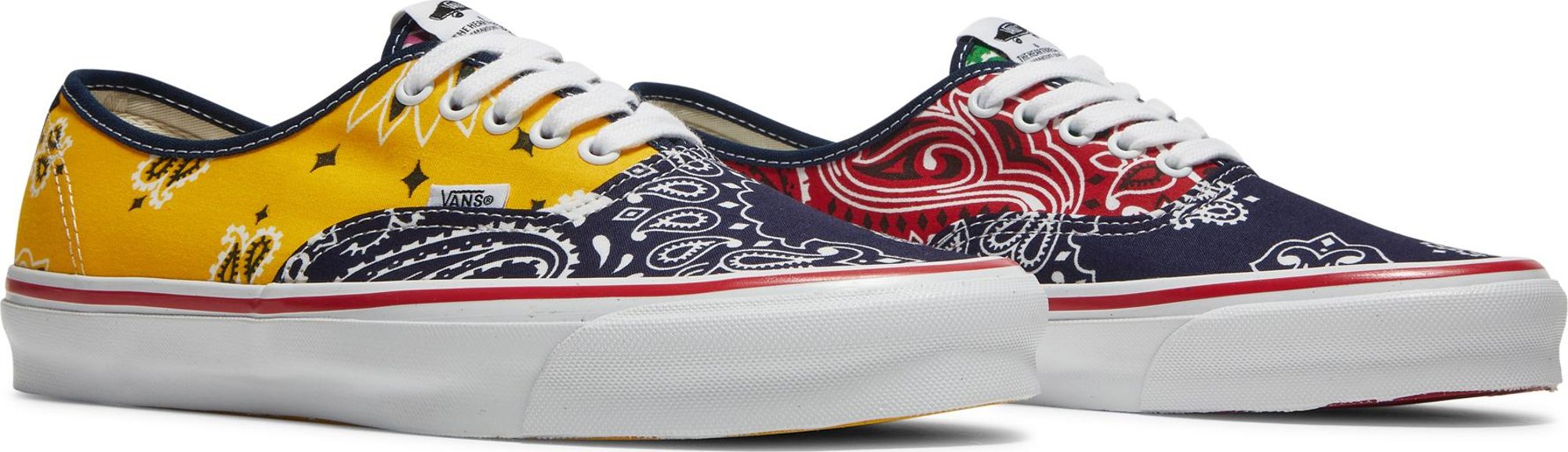 [VN0A4BV99QX] Mens Vans BEDWIN & THE HEARTBREAKERS X AUTHENTIC 'BANDANA PACK - MULTI A'
