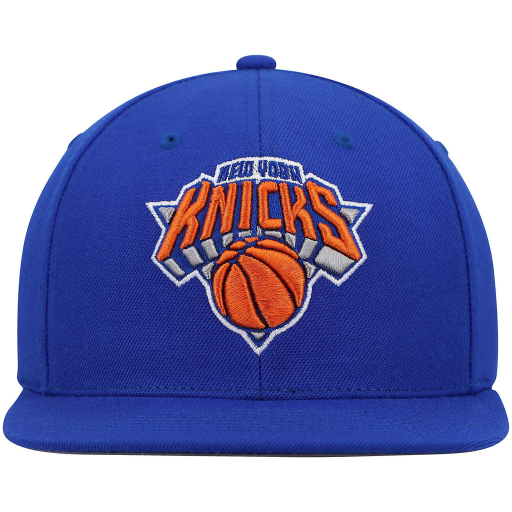MENS MITCHELL & NESS NBA TEAM GROUND 2.0 SNAPBACK KNICKS