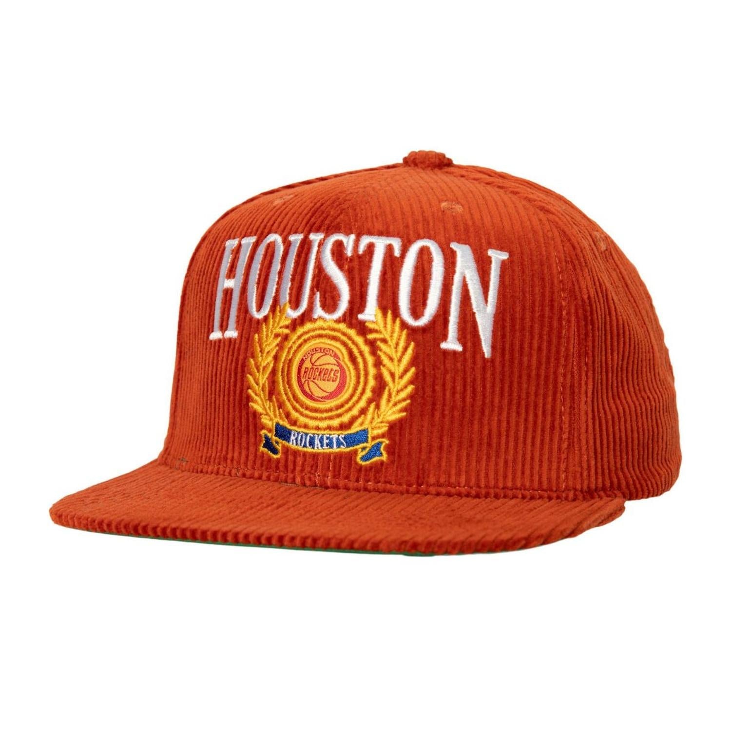 MENS MITCHELL & NESS NBA LEVELZ SNAPBACK HWC ROCKETS