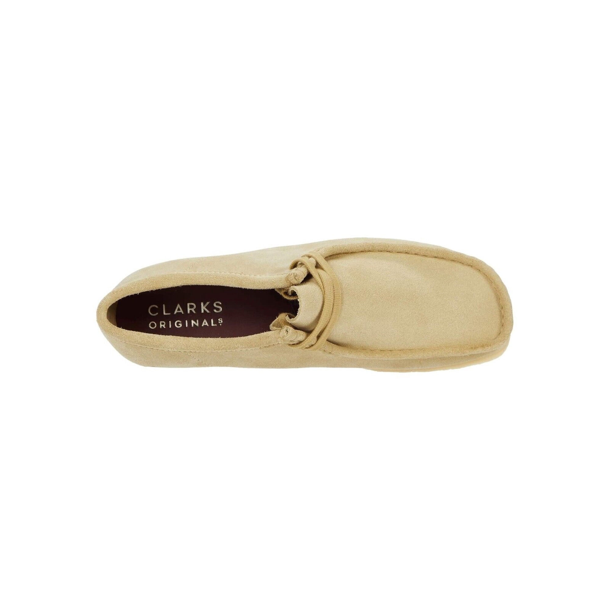 [26155515] Mens Clarks WALLABEE LOW 'MAPLE SUEDE'