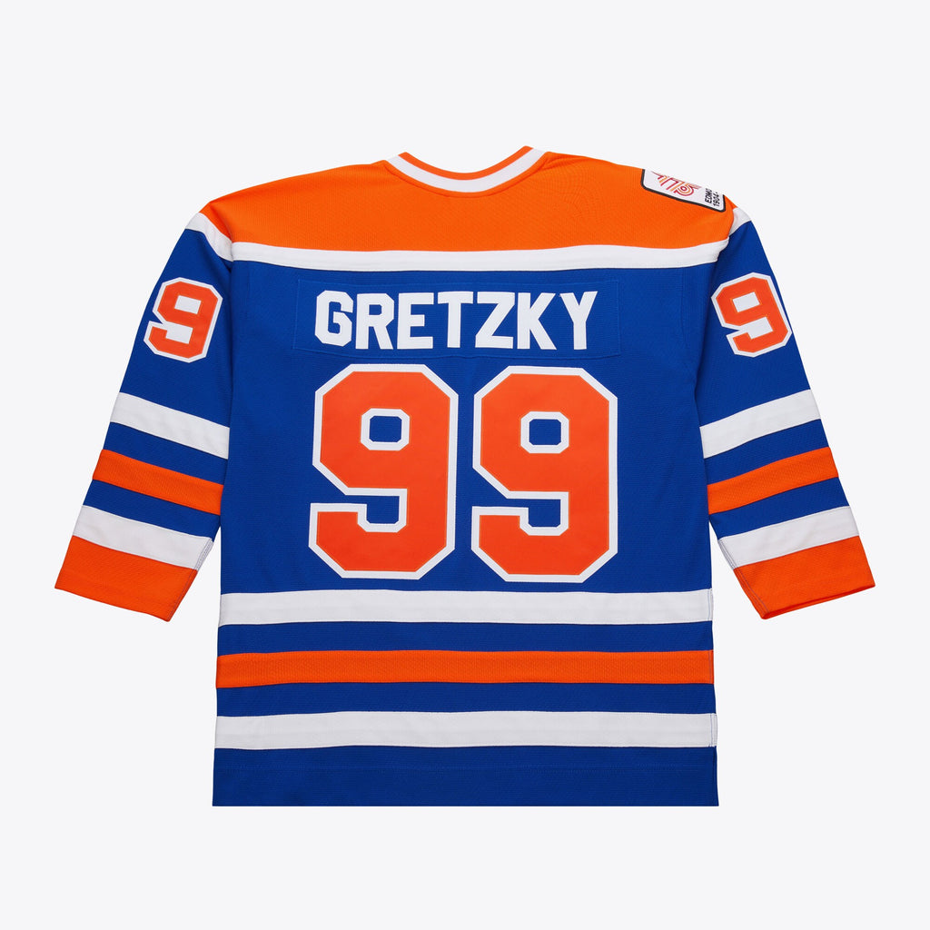 Mens Mitchell & Ness NHL DARK JERSEY OILERS 1979 WAYNE GRETZKY