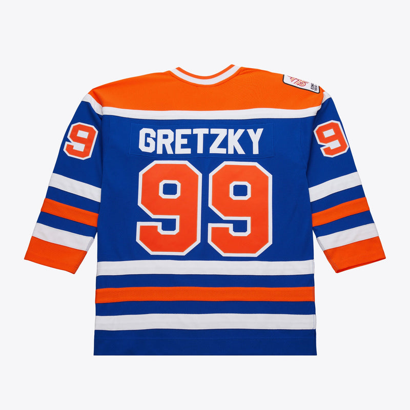 Mens Mitchell & Ness NHL DARK JERSEY OILERS 1979 WAYNE GRETZKY
