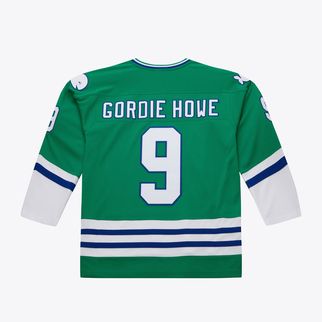 Mens Mitchell & Ness NHL DARK JERSEY WHALERS 1979 GORDIE HOWE