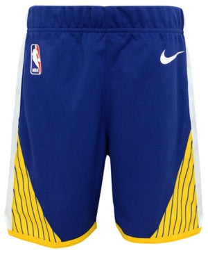 [9Z2T1BACA] Toddlers Nike Kids NBA GSW Icon Swingman Shorts