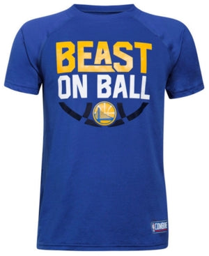 [1304493-402] YOUTH UNDER ARMOUR NBA GS WARRIORS BEAST ON BALL T-SHIRT