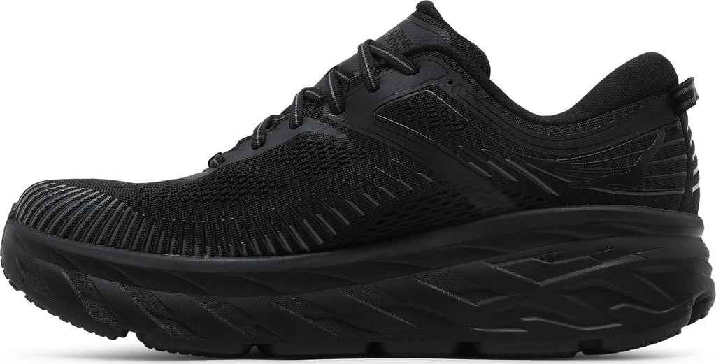 [1110518-BBLC] Mens Hoka One One BONDI 7 'BLACK'