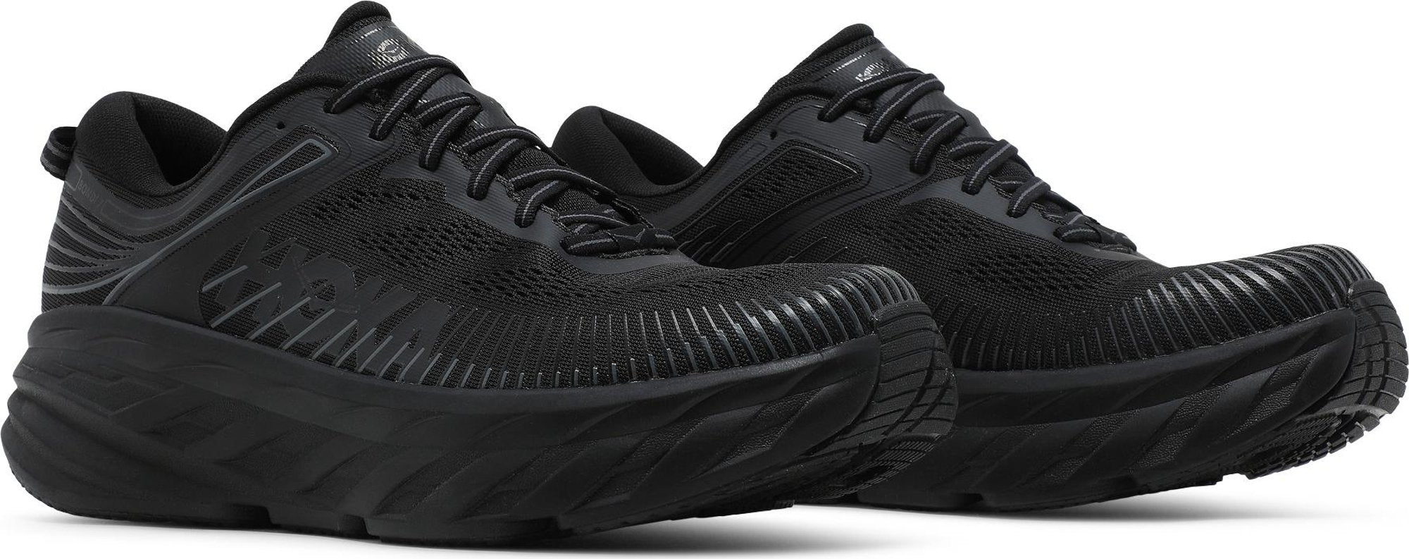 [1110518-BBLC] Mens Hoka One One BONDI 7 'BLACK'
