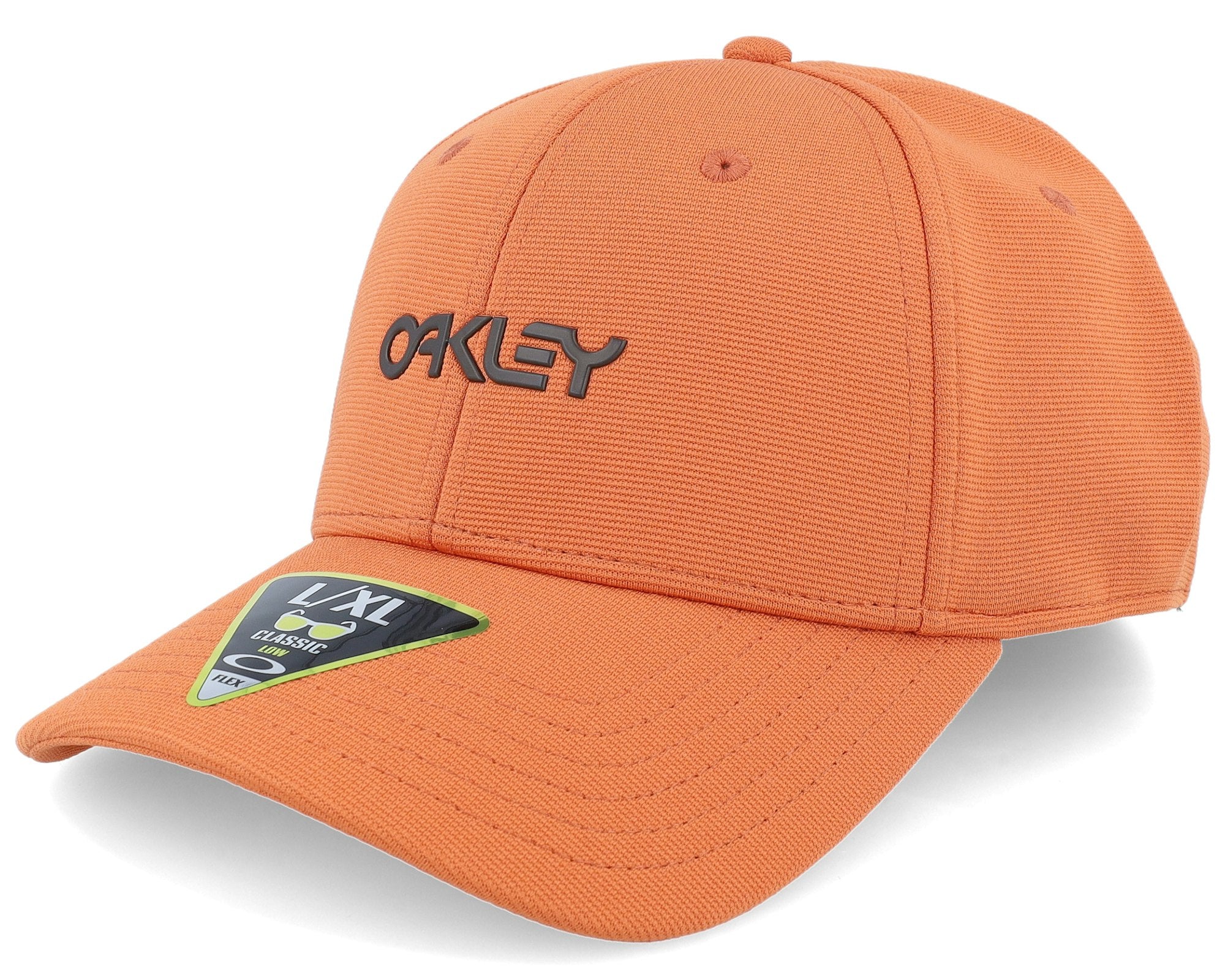 [912209-52C-52C] MENS OAKLEY 6 PANEL STRETCH METALLIC HAT