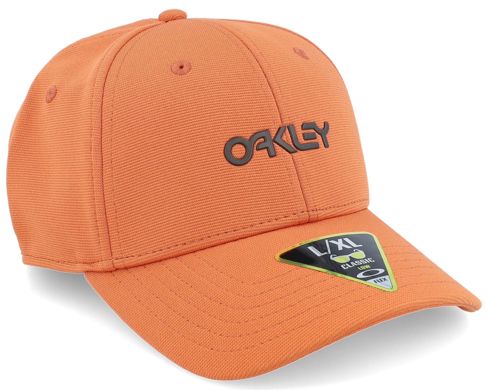 [912209-52C-52C] MENS OAKLEY 6 PANEL STRETCH METALLIC HAT