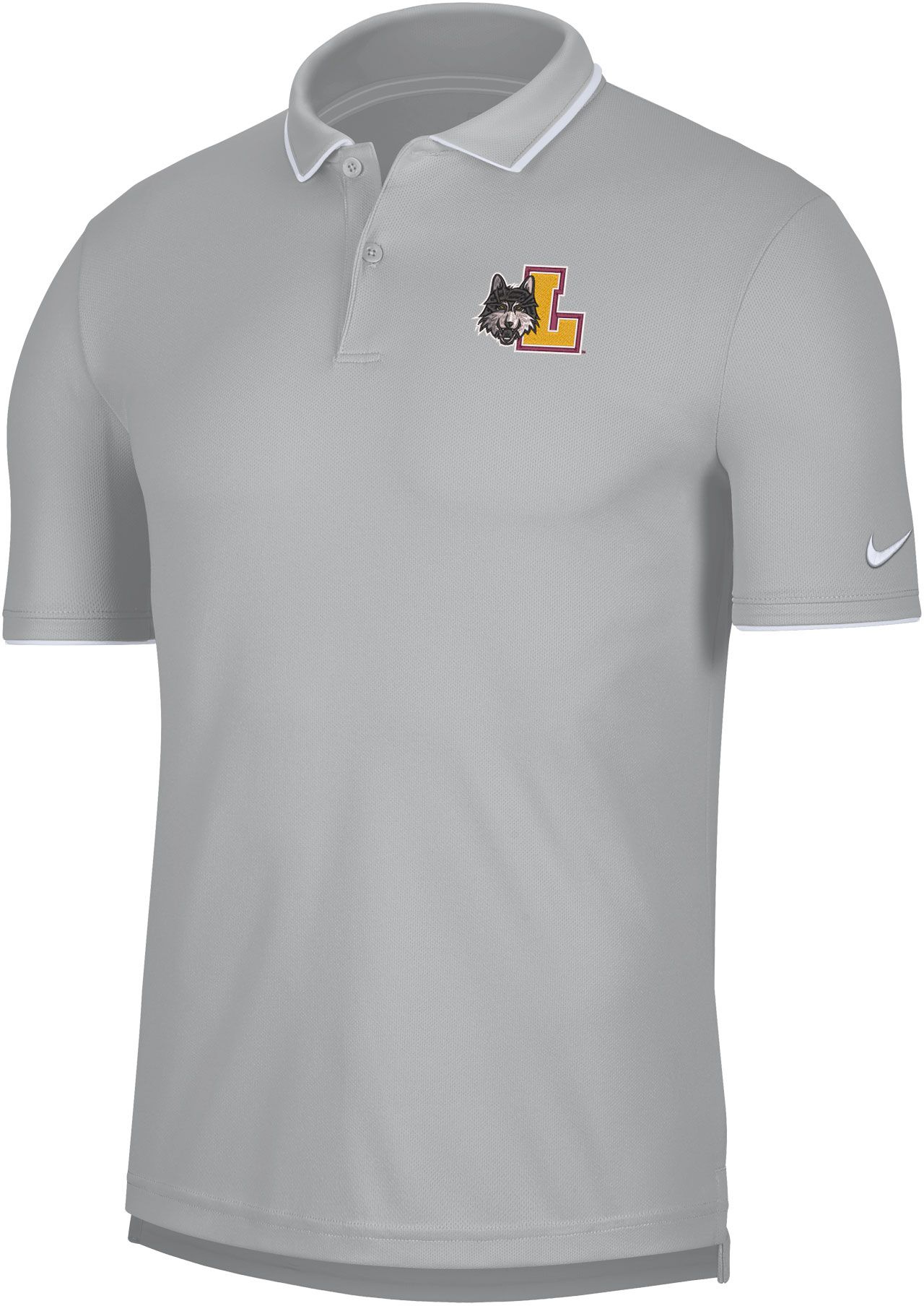 [M51067E000423-LOYC] Mens Nike Loyola University Chicago Collegiate Polo Shirt