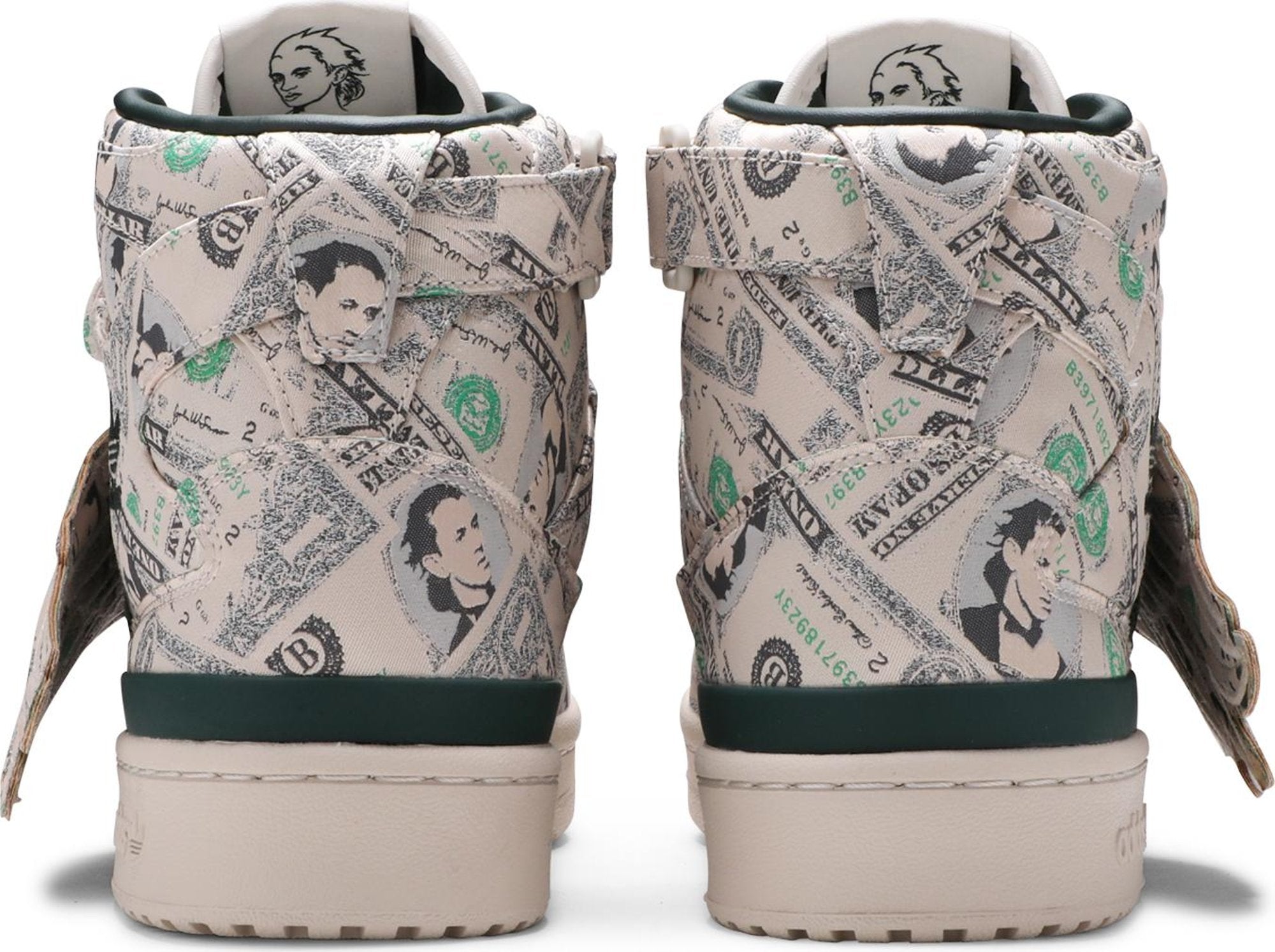 [Q46154] Mens Adidas Forum Wings 1.0 'Jeremy Scott Money'