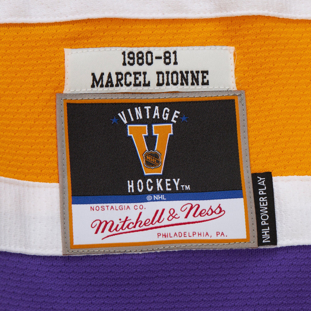 Mens Mitchell & Ness NHL DARK JERSEY KINGS 1980 MARCEL DIONNE